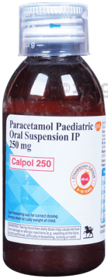 Calpol 250mg Paediatric Oral Suspension Strawberry